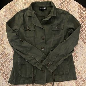 Women’s Green Utility Jacket